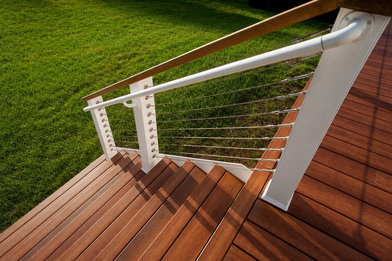 Deck railing installation in Piqua, OH