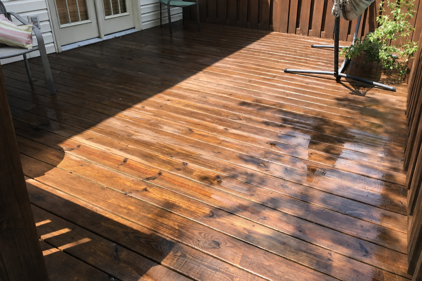 Deck staining and sealing in Piqua, OH